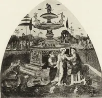 An illustration from A new history of painting in Italy, from the II to the XVI century; (1908)