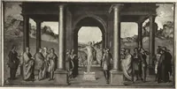 An illustration from A new history of painting in Italy, from the II to the XVI century; (1908)