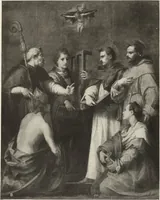 An illustration from A new history of painting in Italy, from the II to the XVI century; (1908)