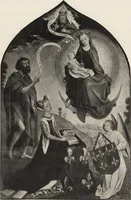 An illustration from Chantilly, Musée Condé. Notice des peintures (1899)