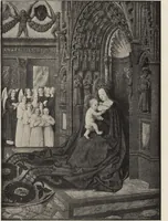 An illustration from Chantilly, Musée Condé. Notice des peintures (1899)