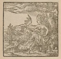 An illustration from Hadriani Iunii medici Emblemata : eiusdem ænigmatum libellus (1585)