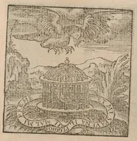 An illustration from Hadriani Iunii medici Emblemata : eiusdem ænigmatum libellus (1585)