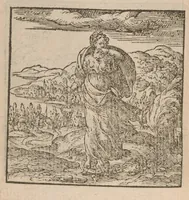 An illustration from Hadriani Iunii medici Emblemata : eiusdem ænigmatum libellus (1585)