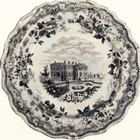 An illustration from Anglo-American pottery : old English china with American views, a manual for collectors (1901)