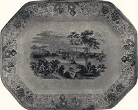 An illustration from Anglo-American pottery : old English china with American views, a manual for collectors (1901)