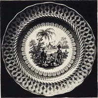 An illustration from Anglo-American pottery : old English china with American views, a manual for collectors (1901)