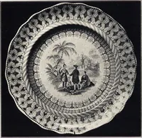 An illustration from Anglo-American pottery : old English china with American views, a manual for collectors (1901)