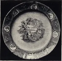 An illustration from Anglo-American pottery : old English china with American views, a manual for collectors (1901)