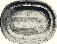 An illustration from Anglo-American pottery : old English china with American views, a manual for collectors (1901)