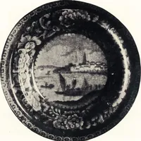 An illustration from Anglo-American pottery : old English china with American views, a manual for collectors (1901)