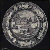 An illustration from Anglo-American pottery : old English china with American views, a manual for collectors (1901)