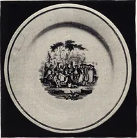 An illustration from Anglo-American pottery : old English china with American views, a manual for collectors (1901)
