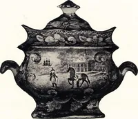 An illustration from Anglo-American pottery : old English china with American views, a manual for collectors (1901)