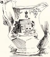 An illustration from Anglo-American pottery : old English china with American views, a manual for collectors (1901)