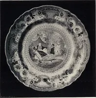 An illustration from Anglo-American pottery : old English china with American views, a manual for collectors (1901)