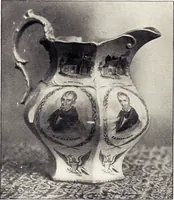 An illustration from Anglo-American pottery : old English china with American views, a manual for collectors (1901)