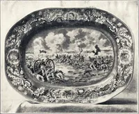 An illustration from Anglo-American pottery : old English china with American views, a manual for collectors (1901)