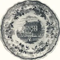 An illustration from Anglo-American pottery : old English china with American views, a manual for collectors (1901)