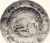 An illustration from Anglo-American pottery : old English china with American views, a manual for collectors (1901)