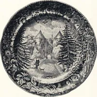 An illustration from Anglo-American pottery : old English china with American views, a manual for collectors (1901)
