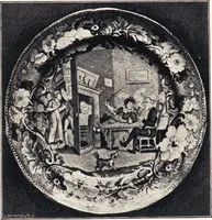 An illustration from Anglo-American pottery : old English china with American views, a manual for collectors (1901)