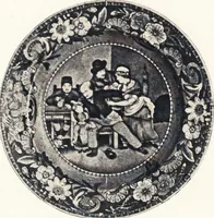 An illustration from Anglo-American pottery : old English china with American views, a manual for collectors (1901)