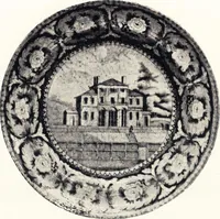 An illustration from Anglo-American pottery : old English china with American views, a manual for collectors (1901)
