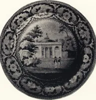 An illustration from Anglo-American pottery : old English china with American views, a manual for collectors (1901)
