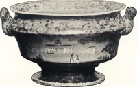 An illustration from Anglo-American pottery : old English china with American views, a manual for collectors (1901)