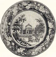 An illustration from Anglo-American pottery : old English china with American views, a manual for collectors (1901)