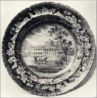 An illustration from Anglo-American pottery : old English china with American views, a manual for collectors (1901)