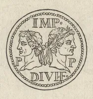 Picture 29 of 63 from Augustarum imagines aereis formis expressae : vitae quoque earundem breviter enarratae, Signorum etiam, quae in posteriori parte numismatu[m] efficta su[n]t ratio explicata (1558), leaf 101