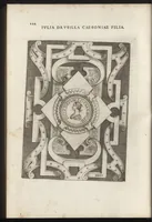 Picture 41 of 63 from Augustarum imagines aereis formis expressae : vitae quoque earundem breviter enarratae, Signorum etiam, quae in posteriori parte numismatu[m] efficta su[n]t ratio explicata (1558), leaf 145