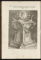 Picture 43 of 63 from Augustarum imagines aereis formis expressae : vitae quoque earundem breviter enarratae, Signorum etiam, quae in posteriori parte numismatu[m] efficta su[n]t ratio explicata (1558), leaf 151