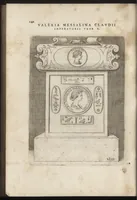 Picture 47 of 63 from Augustarum imagines aereis formis expressae : vitae quoque earundem breviter enarratae, Signorum etiam, quae in posteriori parte numismatu[m] efficta su[n]t ratio explicata (1558), leaf 163