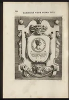 Picture 58 of 63 from Augustarum imagines aereis formis expressae : vitae quoque earundem breviter enarratae, Signorum etiam, quae in posteriori parte numismatu[m] efficta su[n]t ratio explicata (1558), leaf 199