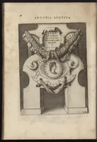Picture 16 of 63 from Augustarum imagines aereis formis expressae : vitae quoque earundem breviter enarratae, Signorum etiam, quae in posteriori parte numismatu[m] efficta su[n]t ratio explicata (1558), leaf 81
