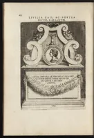 Picture 20 of 63 from Augustarum imagines aereis formis expressae : vitae quoque earundem breviter enarratae, Signorum etiam, quae in posteriori parte numismatu[m] efficta su[n]t ratio explicata (1558), leaf 91