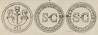 An illustration from Augustarum imagines aereis formis expressae : vitae quoque earundem breviter enarratae, Signorum etiam, quae in posteriori parte numismatu[m] efficta su[n]t ratio explicata (1558)