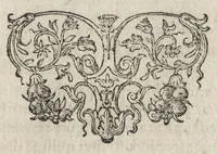 An illustration from Paradisus sponsi et sponsae : in quo messis myrrhae et aromatum ex instrumentis ac mysterijs passionis Christi colligenda, vt ei commoriamur ; et, Pancarpium Marianum, septemplici titulorum serie distinctum, vt in B. Virginis odorem curramus, et Christus formetur in nobis (1618)