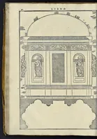 An illustration from I quattro libri dell'architettura di Andrea Palladio : ne' quali, dopo vn breue trattato de' cinque ordini, & di quelli auertimenti, che sono piu necessarij nel fabricare : si tratta delle case priuate, delle vie, dei ponti, delle piazze, dei xisti, et de' tempij (1581)