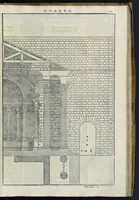 Picture 31 of 49 from I quattro libri dell'architettura di Andrea Palladio : ne' quali, dopo vn breue trattato de' cinque ordini, & di quelli auertimenti, che sono piu necessarij nel fabricare : si tratta delle case priuate, delle vie, dei ponti, delle piazze, dei xisti, et de' tempij (1581), leaf 218