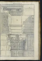 Picture 32 of 49 from I quattro libri dell'architettura di Andrea Palladio : ne' quali, dopo vn breue trattato de' cinque ordini, & di quelli auertimenti, che sono piu necessarij nel fabricare : si tratta delle case priuate, delle vie, dei ponti, delle piazze, dei xisti, et de' tempij (1581), leaf 220