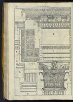 Picture 34 of 49 from I quattro libri dell'architettura di Andrea Palladio : ne' quali, dopo vn breue trattato de' cinque ordini, & di quelli auertimenti, che sono piu necessarij nel fabricare : si tratta delle case priuate, delle vie, dei ponti, delle piazze, dei xisti, et de' tempij (1581), leaf 227