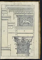 Picture 35 of 49 from I quattro libri dell'architettura di Andrea Palladio : ne' quali, dopo vn breue trattato de' cinque ordini, & di quelli auertimenti, che sono piu necessarij nel fabricare : si tratta delle case priuate, delle vie, dei ponti, delle piazze, dei xisti, et de' tempij (1581), leaf 234