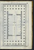 Picture 48 of 49 from I quattro libri dell'architettura di Andrea Palladio : ne' quali, dopo vn breue trattato de' cinque ordini, & di quelli auertimenti, che sono piu necessarij nel fabricare : si tratta delle case priuate, delle vie, dei ponti, delle piazze, dei xisti, et de' tempij (1581), leaf 328