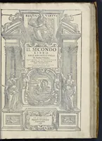 An illustration from I quattro libri dell'architettura di Andrea Palladio : ne' quali, dopo vn breue trattato de' cinque ordini, & di quelli auertimenti, che sono piu necessarij nel fabricare : si tratta delle case priuate, delle vie, dei ponti, delle piazze, dei xisti, et de' tempij (1581)