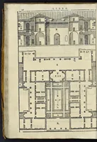 Picture 15 of 49 from I quattro libri dell'architettura di Andrea Palladio : ne' quali, dopo vn breue trattato de' cinque ordini, & di quelli auertimenti, che sono piu necessarij nel fabricare : si tratta delle case priuate, delle vie, dei ponti, delle piazze, dei xisti, et de' tempij (1581), leaf 97