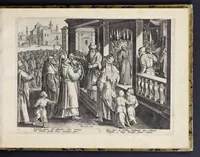 An illustration from Passio, mors, et ressvrrectio dn. nostri Iesv Christi : iconobus artificiosissimis (1571)